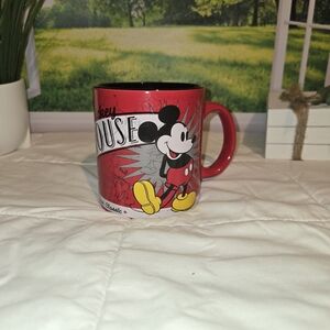 Disney Mickey Mouse Red Mug